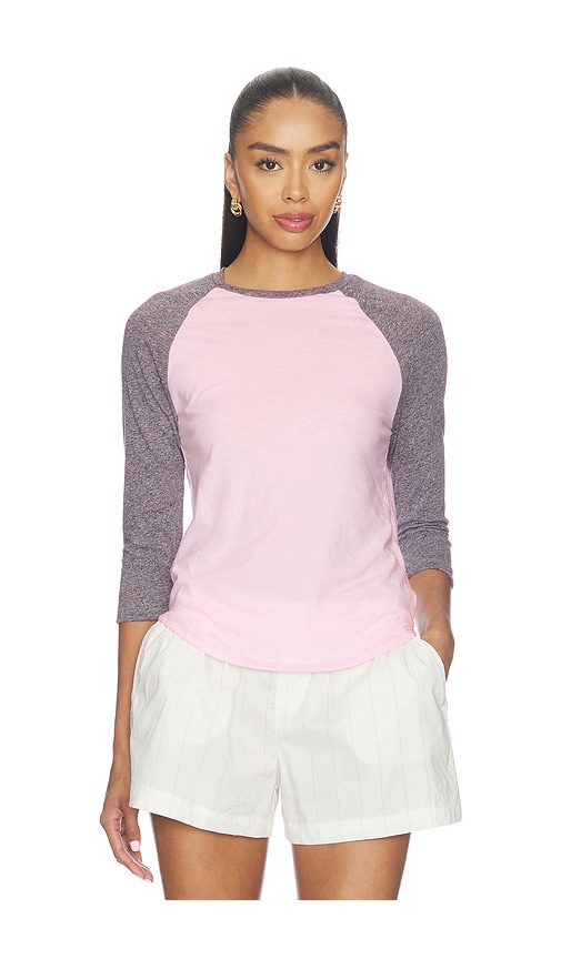 Michael Lauren x REVOLVE Katya Raglan 34 Sleeve Tee en Multi Taille XL Also en XS S M L 99 €