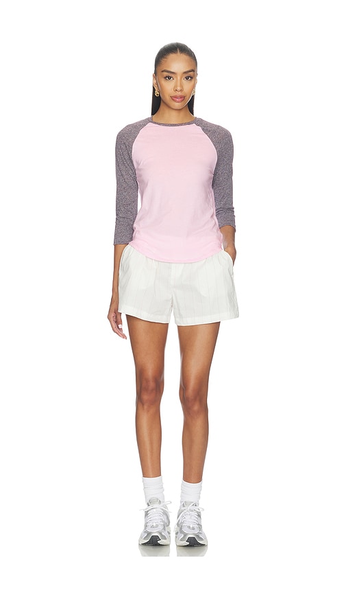 Michael Lauren x REVOLVE Katya Raglan 3/4 Sleeve Tee | Thumbnail 4 Michael Lauren x REVOLVE Katya Raglan 3/4 Sleeve Tee | Thumbnail 4