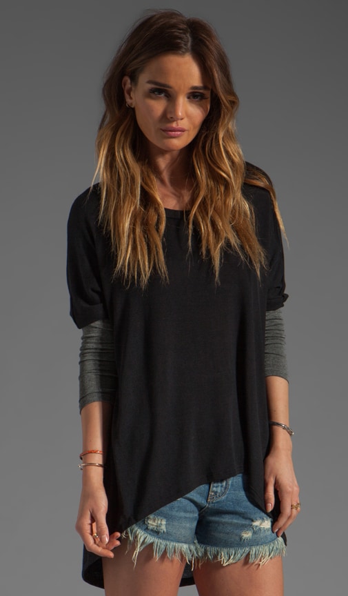 Wesley Contrast Long Sleeve