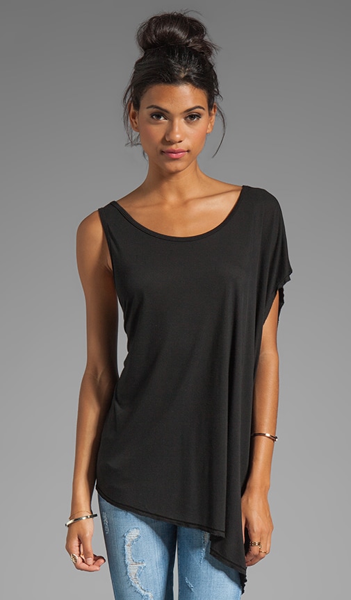 Asymmetrical Sleeve Top