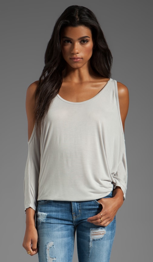 Morris Oversized Open Shoulder Top