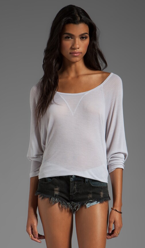 Gus Ribbed Dolman Tee