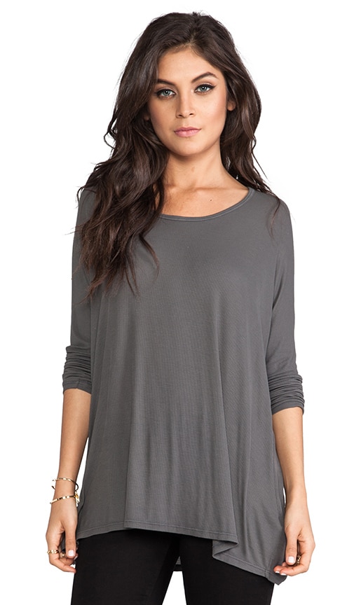 Hunter Long Sleeve Draped Tee