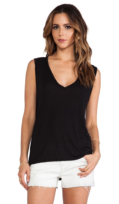 Jerry V Neck Sleeveless Tee