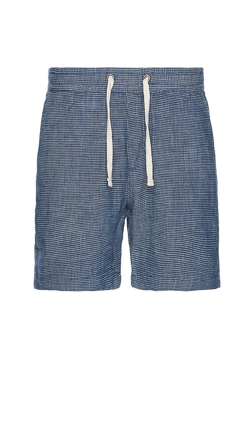 Marine Layer Toprak Saturday Beach Short in Navy