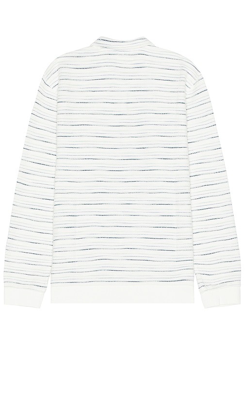 Shop Marine Layer Boucle Sweater In Natural Multi Stripe