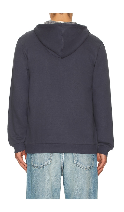  Marine Layer Sudadera Con Cremallera Completa Relaxed Cloud 9 En Color Azul Marino Talla S  (también En Xl/1x). 