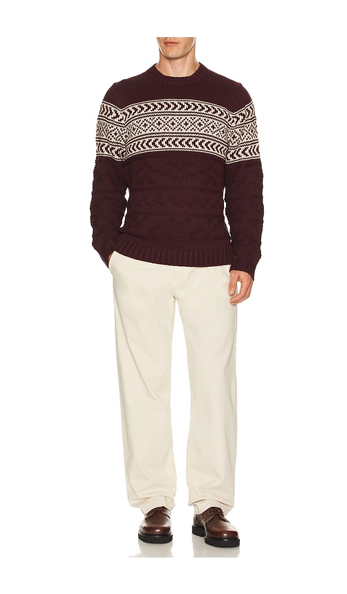  Marine Layer Strick Textured In Burgundy. Größe S. Also In Xl/1x. 