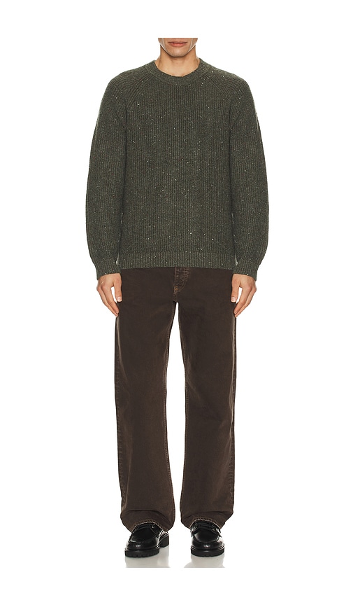  Marine Layer Inverness Crew Sweater In Green. Size S. Also In M, Xl/1x. 