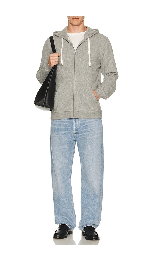  Marine Layer Kapuzenjacke Mit Durchgehendem Reissverschluss Cloud 9 In Grey. Größe S. Also In M, L, Xl/1x. 