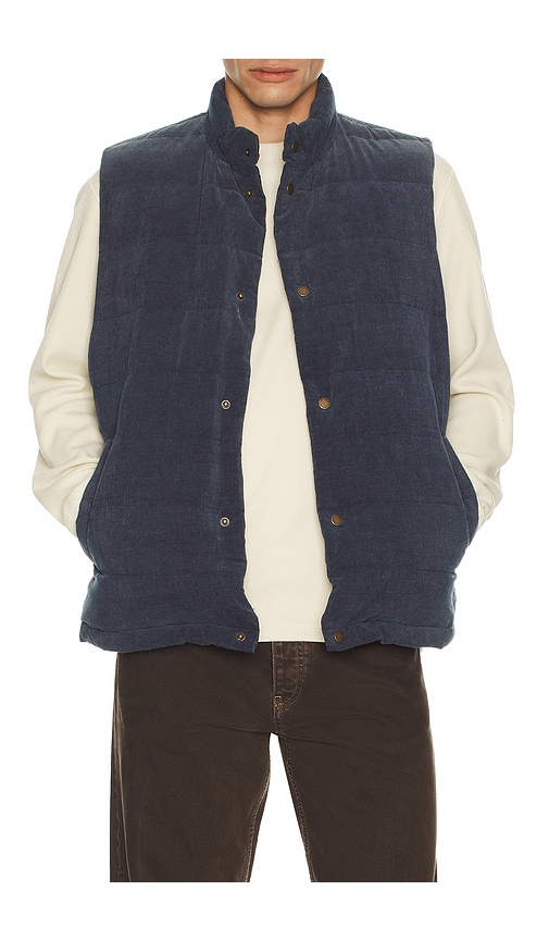 Marine Layer Cord Puffer Vest