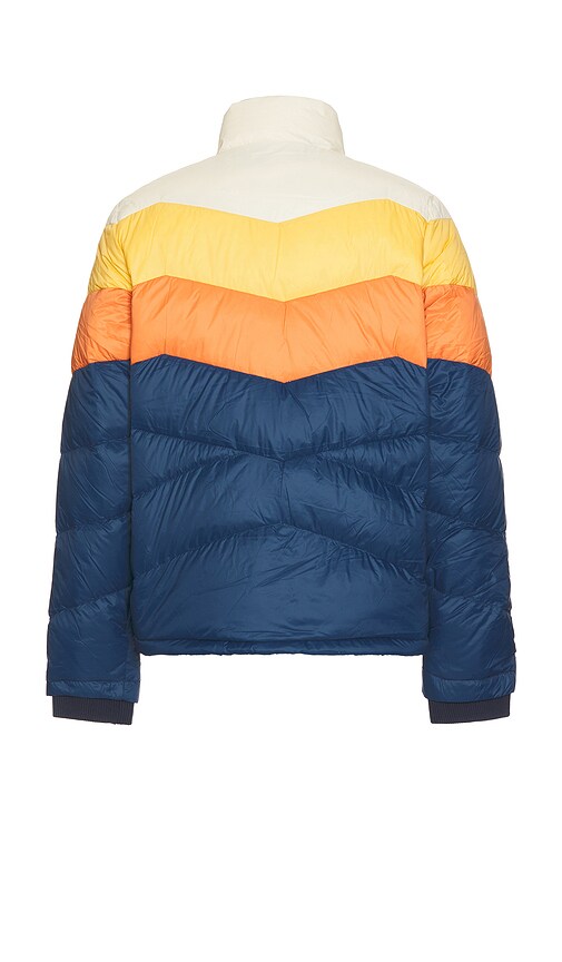 MARINE LAYER COLORBLOCK PUFFER JACKET