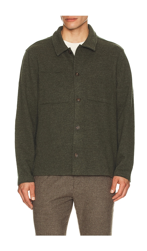 Marine Layer Boiled Wool Overshirt