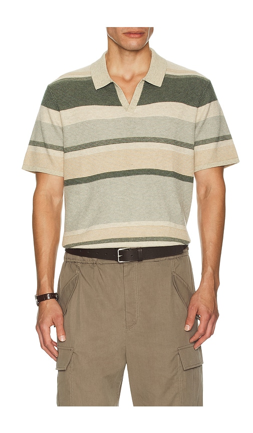  Marine Layer Polo-sweater Liam In Beige. Größe S. Also In Xl/1x. 