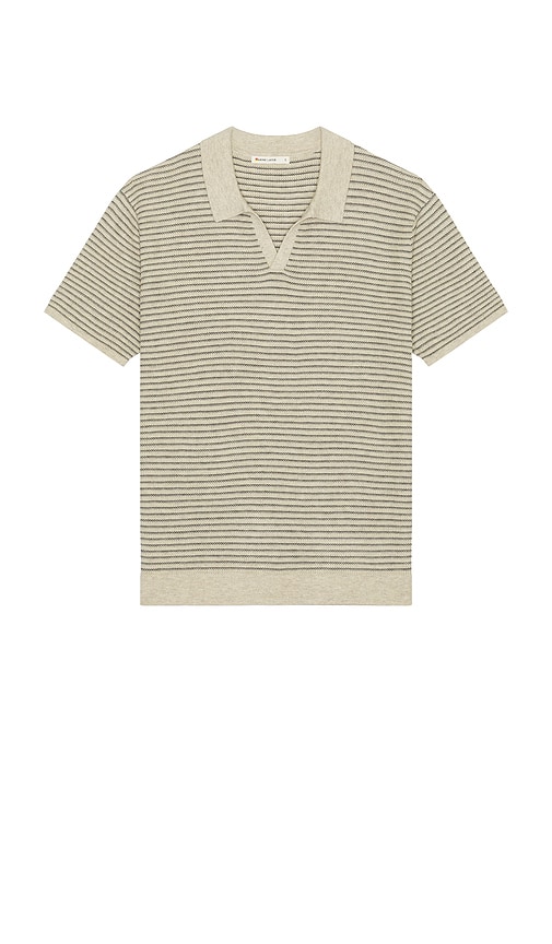 Liam Sweater Polo in Neutral. - size L (also in M, S, XL/1X) - Marine Layer - Modalova