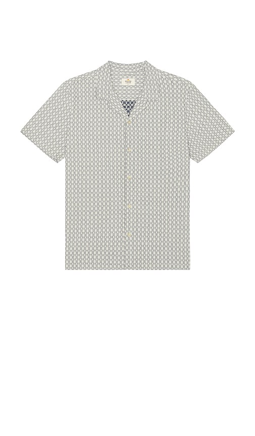 Jacquard Resort Shirt in Blue. - size L (also in M, S, XL/1X) - Marine Layer - Modalova