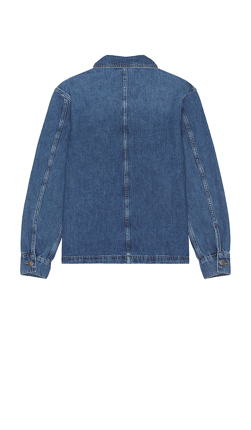 Marine Layer Patrick Denim Overshirt In Blue
