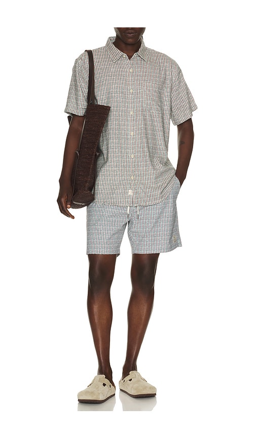  Marine Layer Hemd Classic Stretch Selvage In Green. Größe S. Also In M, L, Xl/1x. 