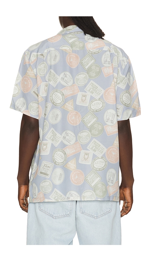 Marine Layer Cupro Resort Shirt In Multi