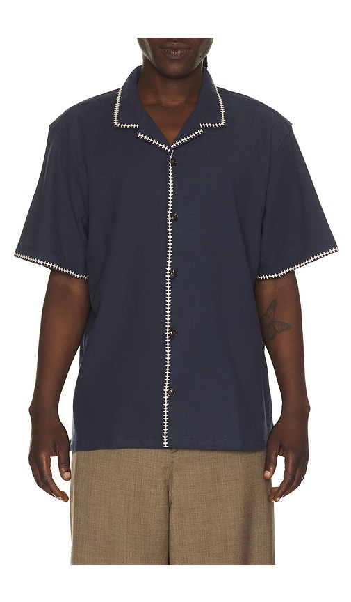 Marine Layer Embroidered Resort Shirt
