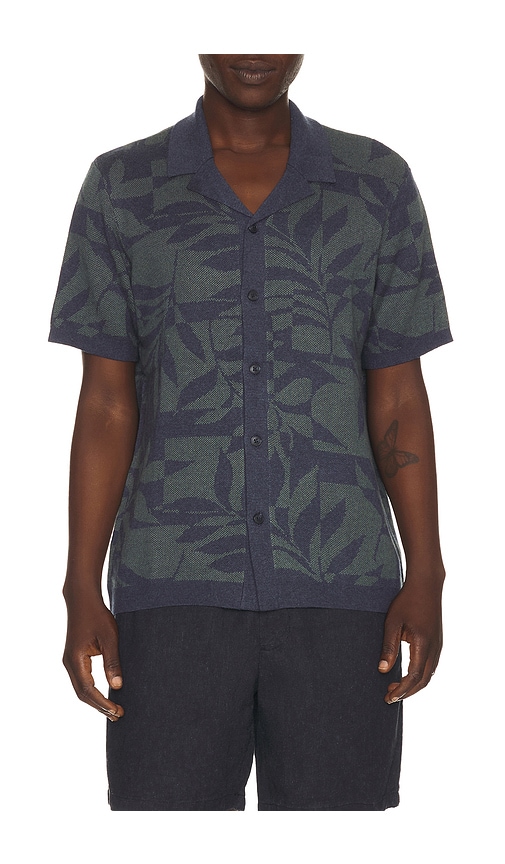 Marine Layer Ethan Sweater Button Down Shirt