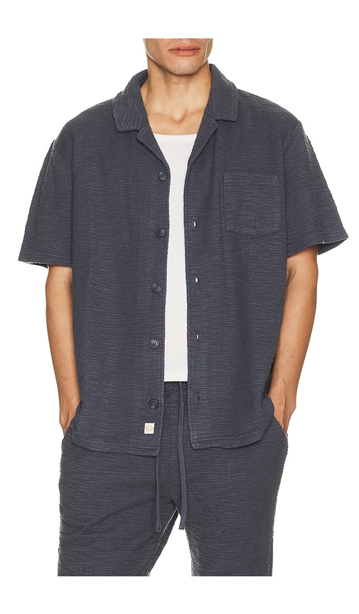 Marine Layer Hugo Jacquard Resort Shirt