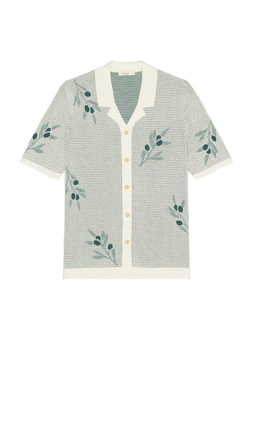 Marine Layer Olivo Resort Knitted Shirt | Thumbnail 4