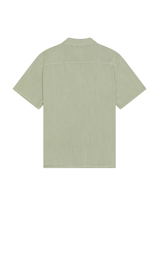 MARINE LAYER EMBROIDERED RESORT SHORT SLEEVE SHIRT