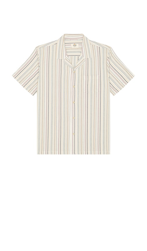Dobby Resort Shirt in Cream. - size L (also in M, S, XL/1X) - Marine Layer - Modalova