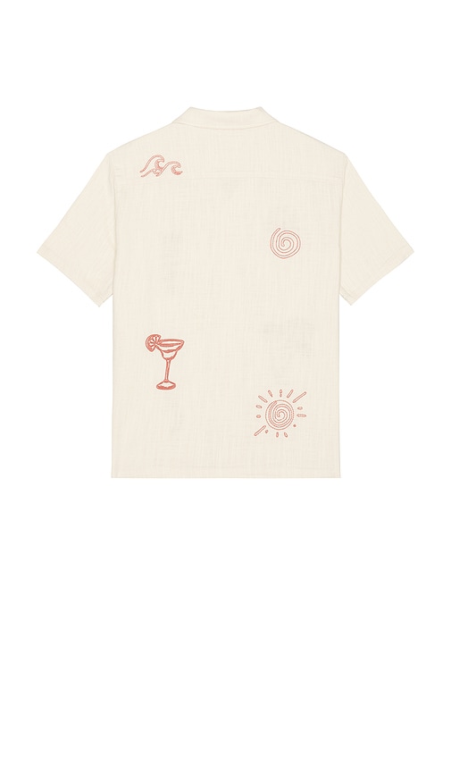MARINE LAYER EMBROIDERED RESORT SHIRT