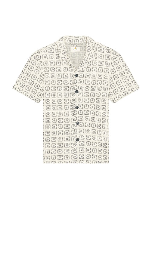 Archive Cam Jacquard Resort Shirt in . Size M, S, XL/1X - Marine Layer - Modalova