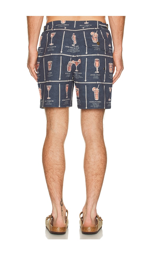 Marine Layer 6 Archive Parker Tailored Trunk In Multi