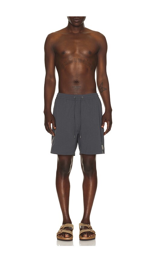  Marine Layer Gefütterte Shorts Sport & Swim In Charcoal. Größe S. Also In M, L, Xl/1x. 