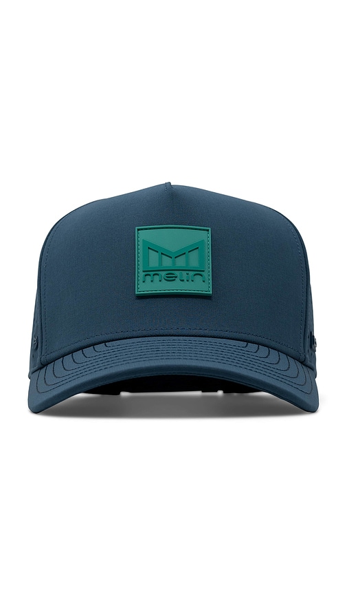 Hydro Odyssey Stacked Cap in Navy. - size XL (also in M/L, S)