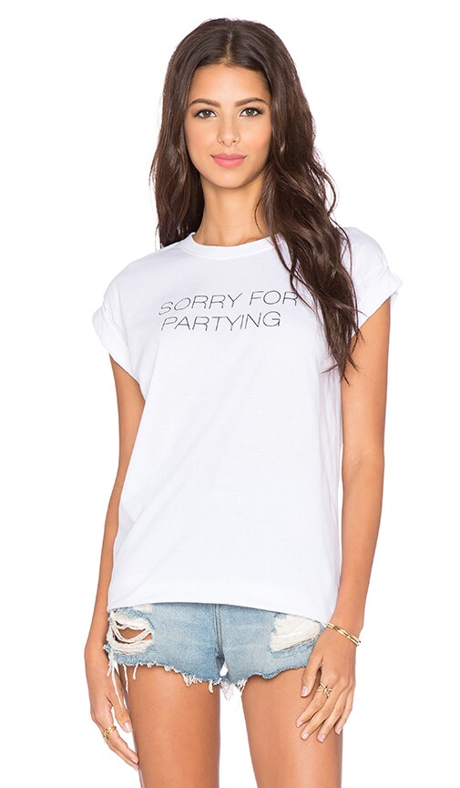 Sorry For Partying Tee