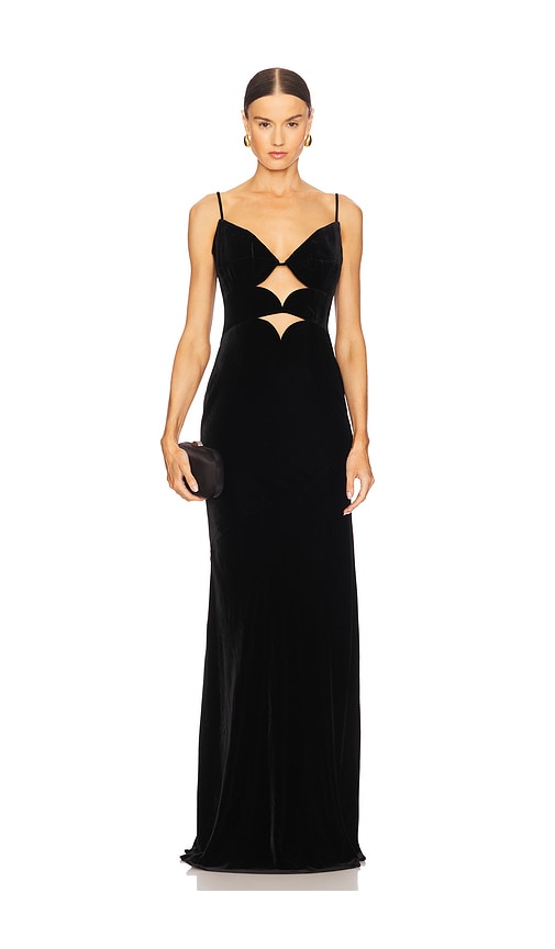 Maria Lucia Hohan Fatma Gown In Black