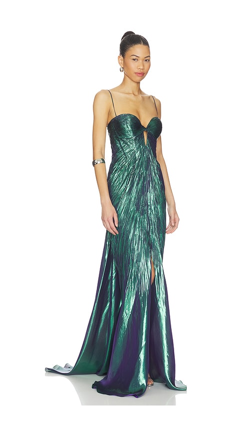  Maria Lucia Hohan Kleid Mirren In Dark Green. Größe 38/6. Also In 34/2, 36/4, 40/8. 