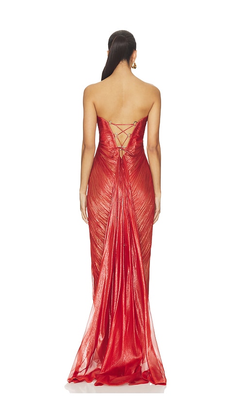  Maria Lucia Hohan Kleid Rachel In Red. Größe 38/6. Also In 34/2, 36/4, 40/8, 42/10, 44/12. 