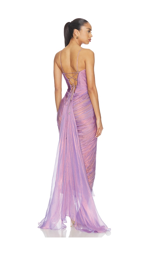  Maria Lucia Hohan Kleid Rio In Purple. Größe 38/6. Also In 34/2, 36/4, 42/10, 44/12. 