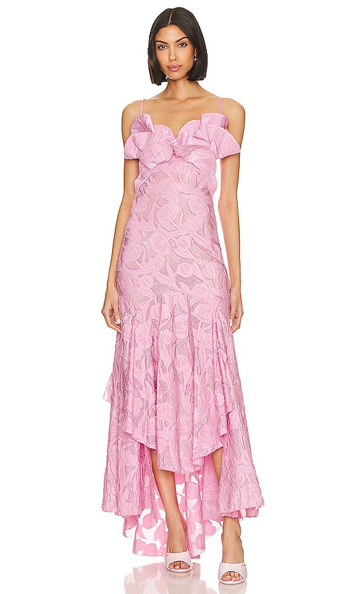 Maria Lucia Hohan Klair Gown In Pink