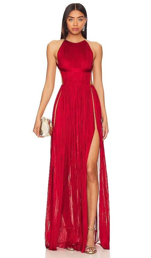 Maria Lucia Hohan Reverie Gown in Salsa