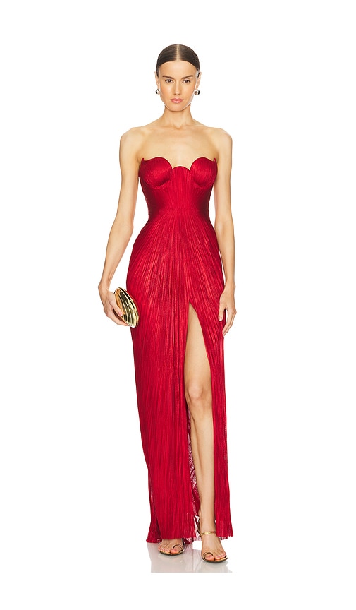 Maria Lucia Hohan Jasleen Dress in Salsa