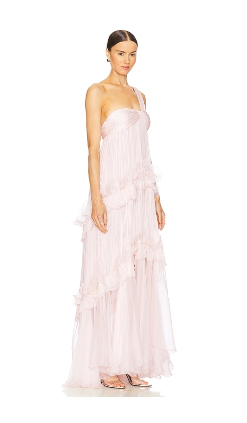 Maria Lucia Hohan Celestia Maxi Dress In Light Rose