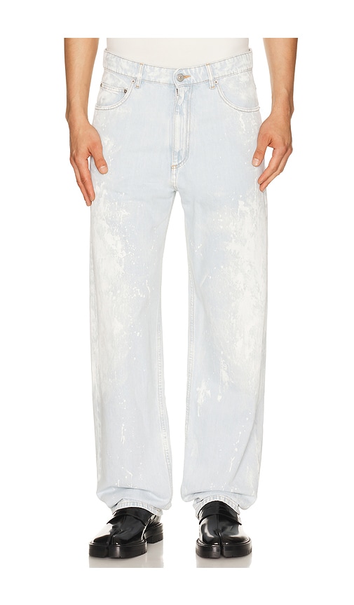 MM6 Maison Margiela Pants 5 Pockets in Light Blue | REVOLVE