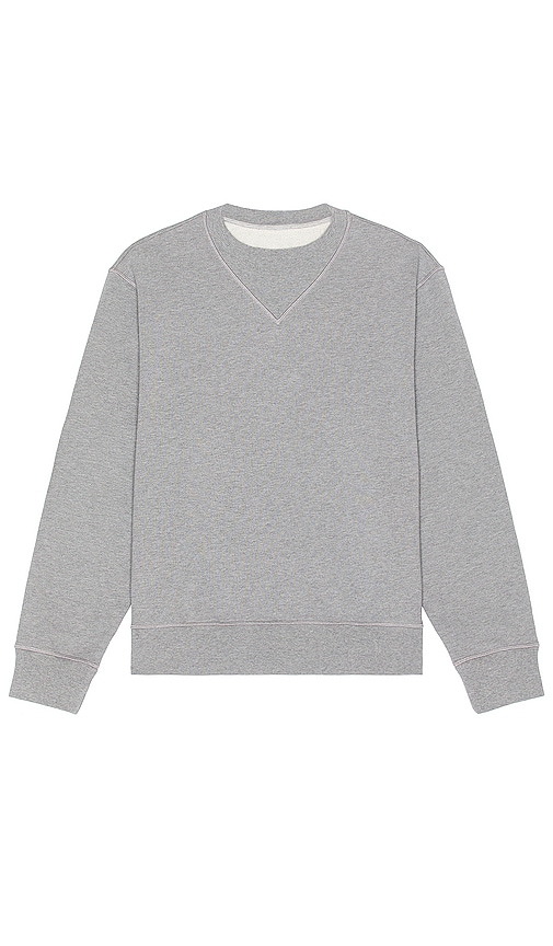 MM6 Maison Margiela MM6 Oversized Crewneck in Grey Melange