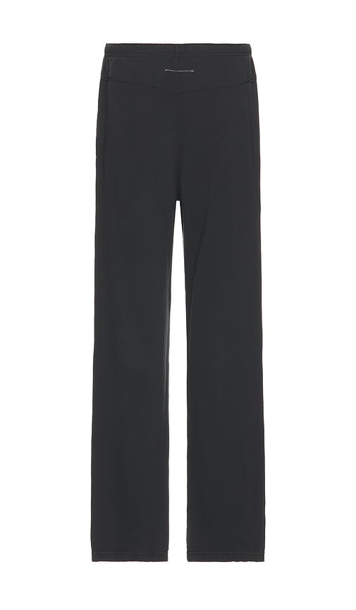 Shop Mm6 Maison Margiela Pants In 블랙