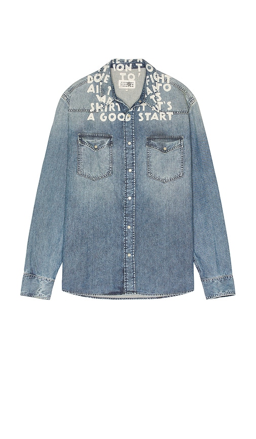 CHEMISE MANCHES LONGUES LONG-SLEEVED en . Taille 48. Also en 52 - MM6 Maison Margiela - Modalova
