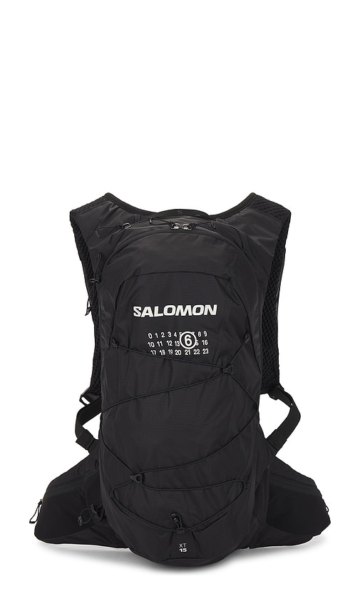 MM6 Maison Margiela x Salomon XT 15 Backpack in Black | REVOLVE
