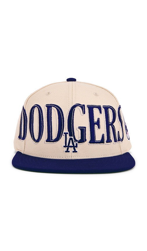 Mitchell & Ness MLB Dodgers Across The Board Snapback Hat