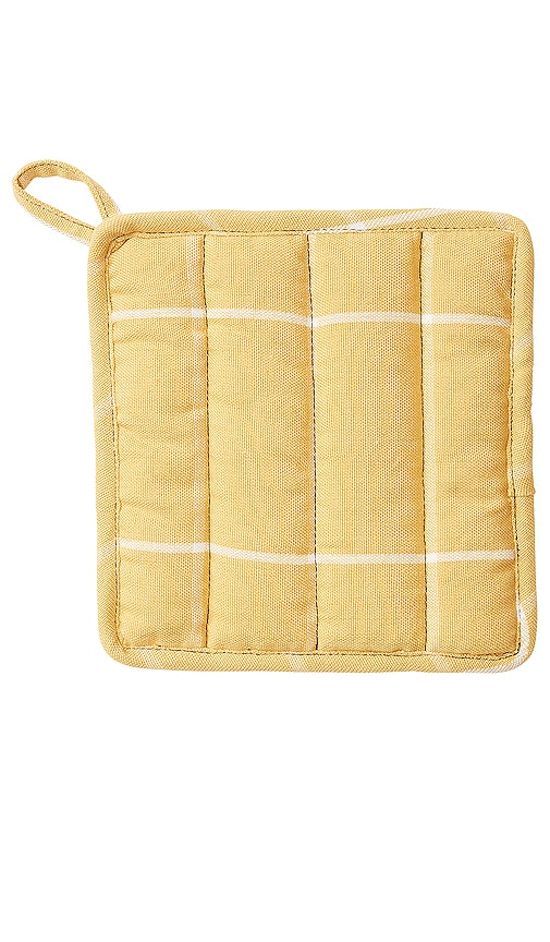 Hawkins New York Simple Linen Potholder, Set of 2 - Blush